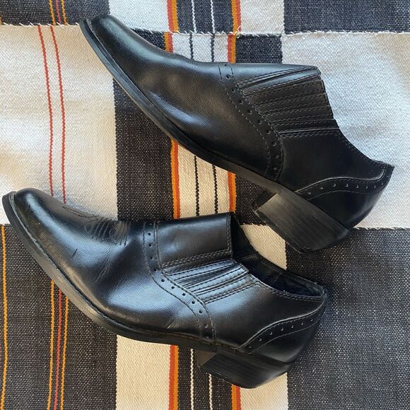 Dingo Dan Post Ankle Leather Cowboy Boots. Festival. Boho. Western. Size 8.5 M. - Picture 5 of 13